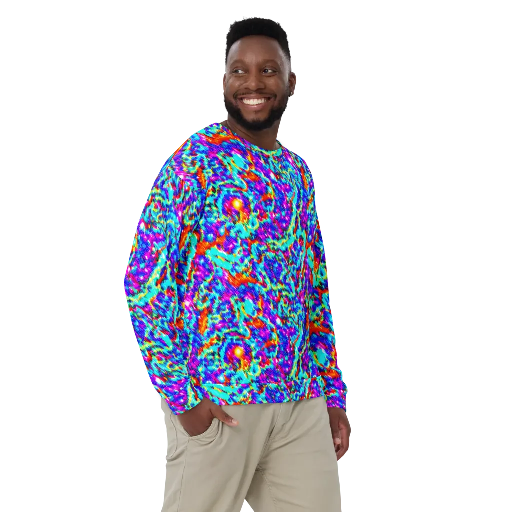 Laser Garden on Sweatshirt — Front