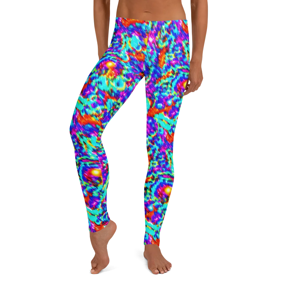 Laser Garden on Leggings — Front