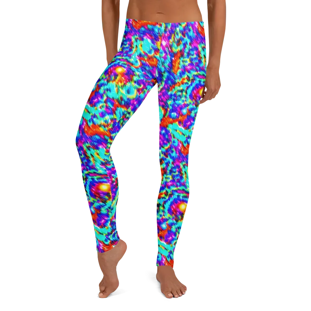 Laser Garden on Leggings — Front