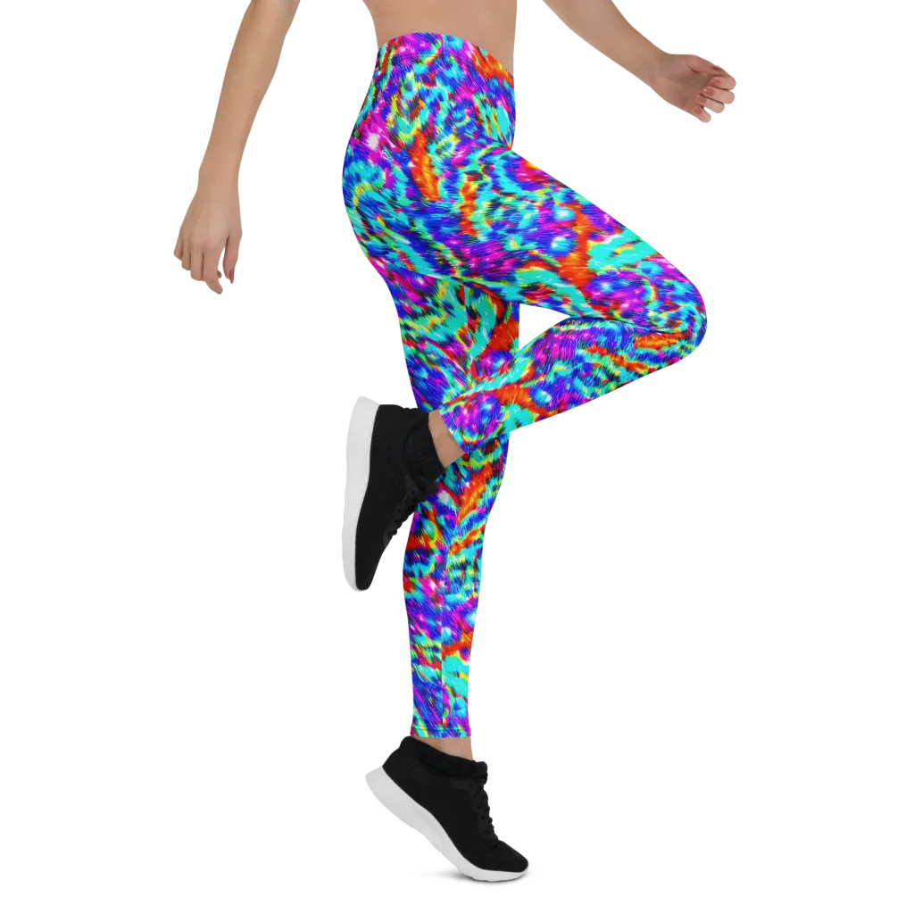 Laser Garden on Leggings — Right