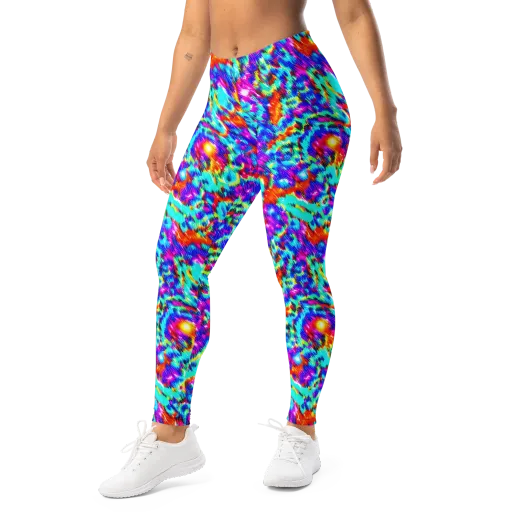 Laser Garden on a Leggings