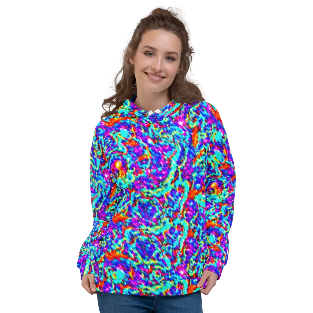 Laser Garden on Hoodie — Front