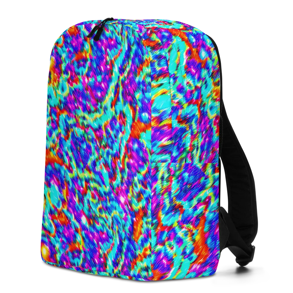 Laser Garden on Minimalist Backpack — Left