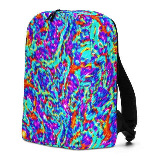 Laser Garden on a Minimalist Backpack