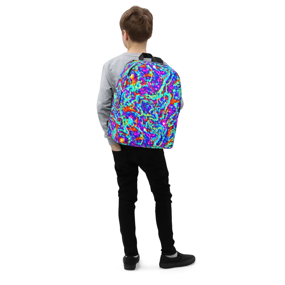 Laser Garden on Minimalist Backpack — Right Front