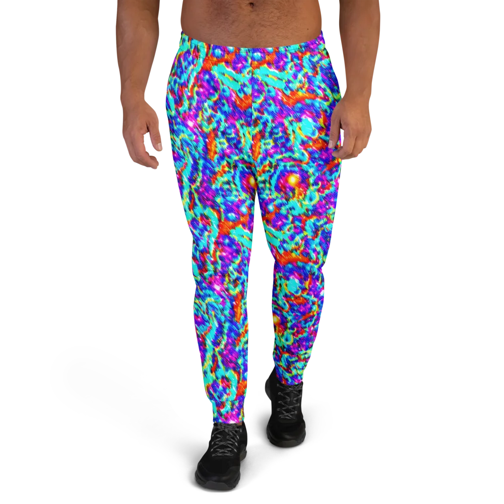 Laser Garden on Men's Joggers — Front