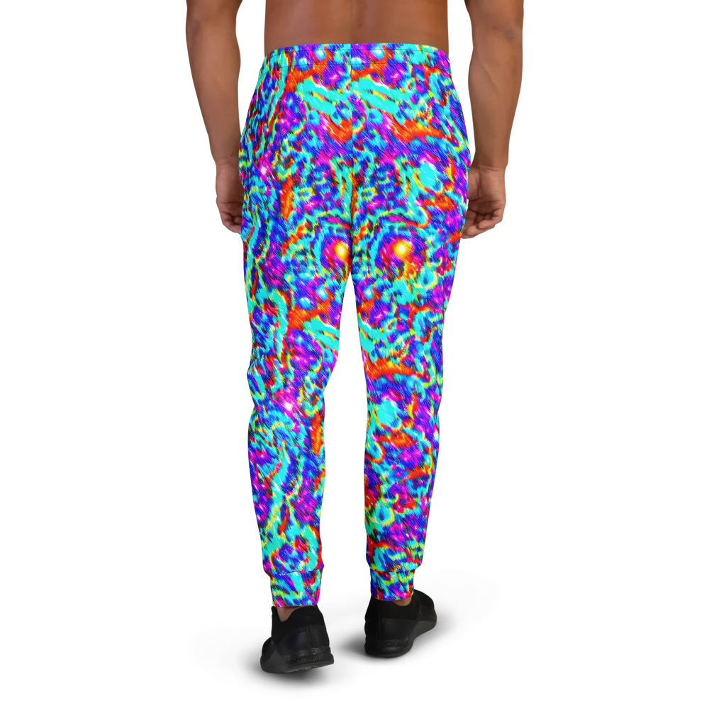 Laser Garden on Men's Joggers — Back