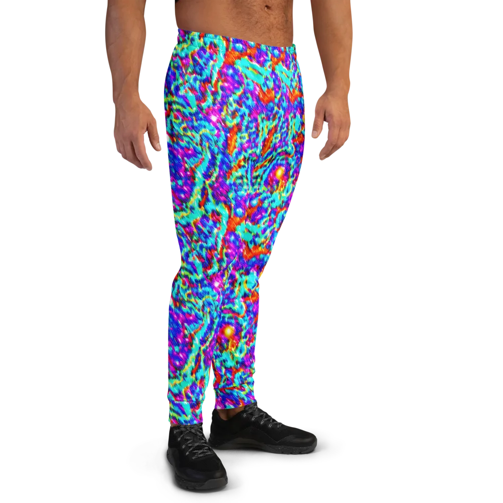 Laser Garden on Men's Joggers — Right