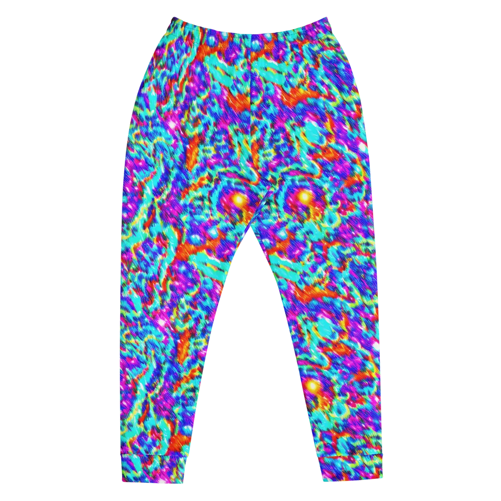 Laser Garden on Men's Joggers — Front
