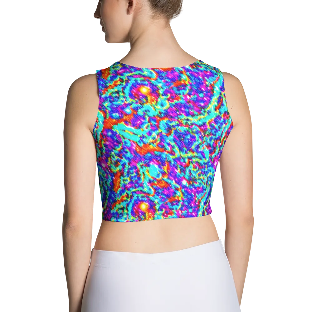 Laser Garden on Crop Top — Back