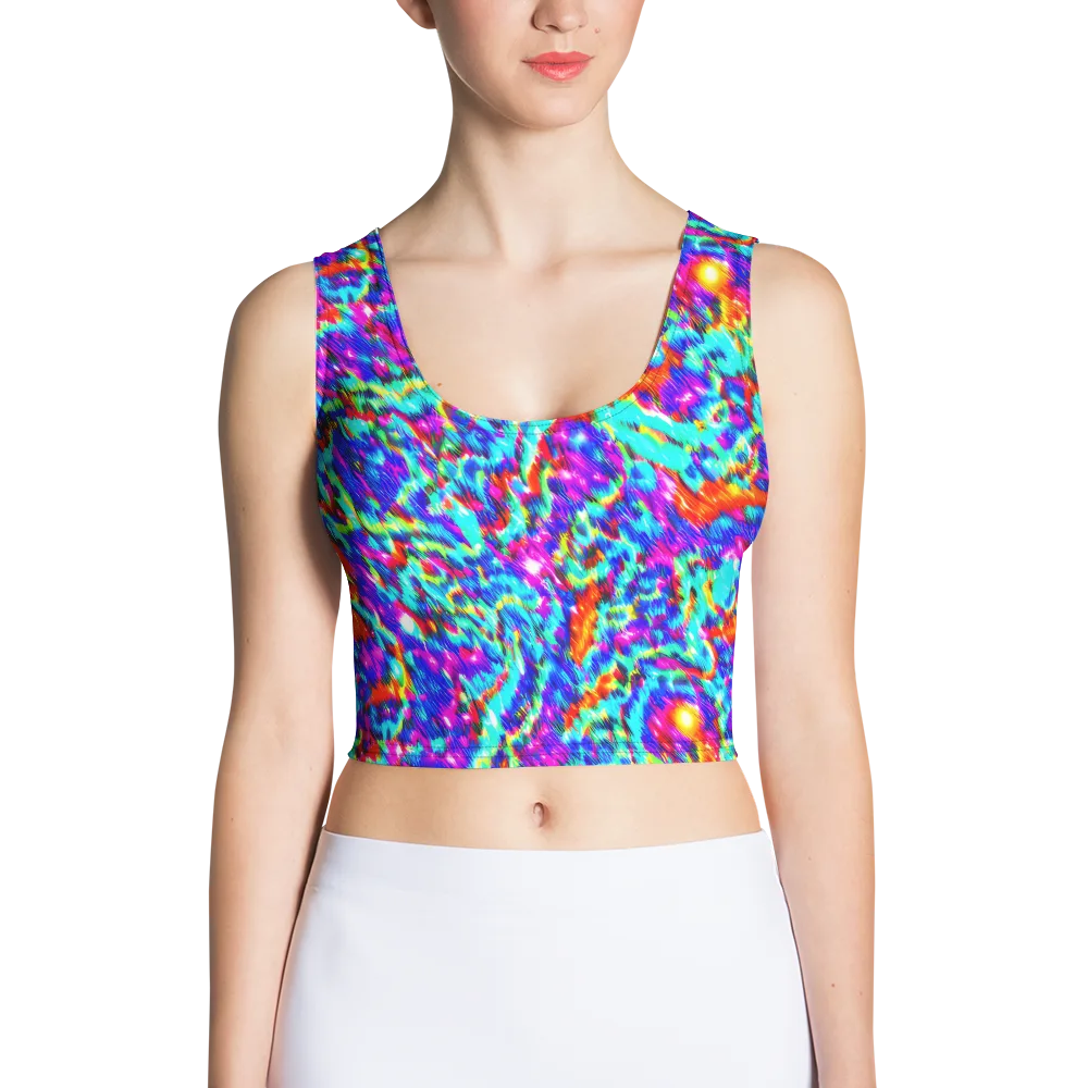 Laser Garden on Crop Top — Front
