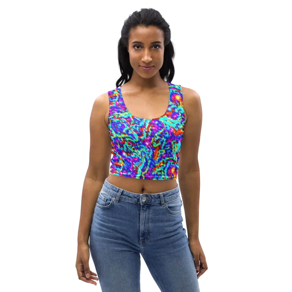 Laser Garden on Crop Top — Front