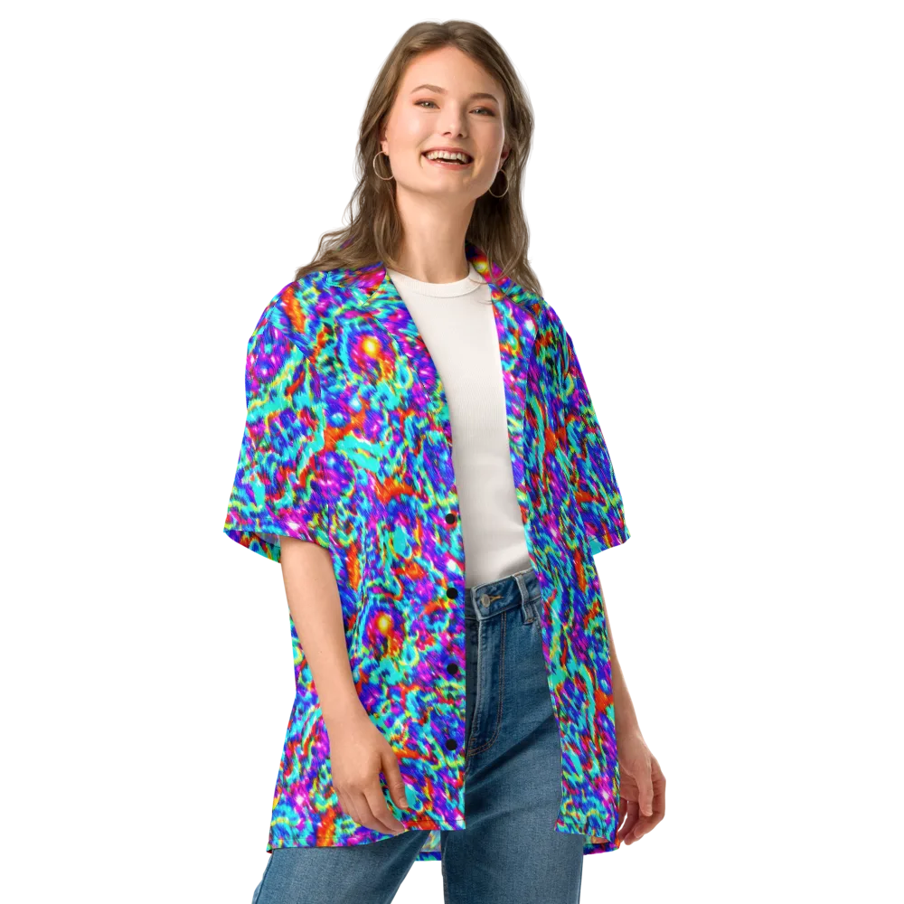 Laser Garden on Button Shirt — Front