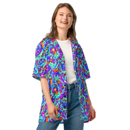 Laser Garden on a Button Shirt