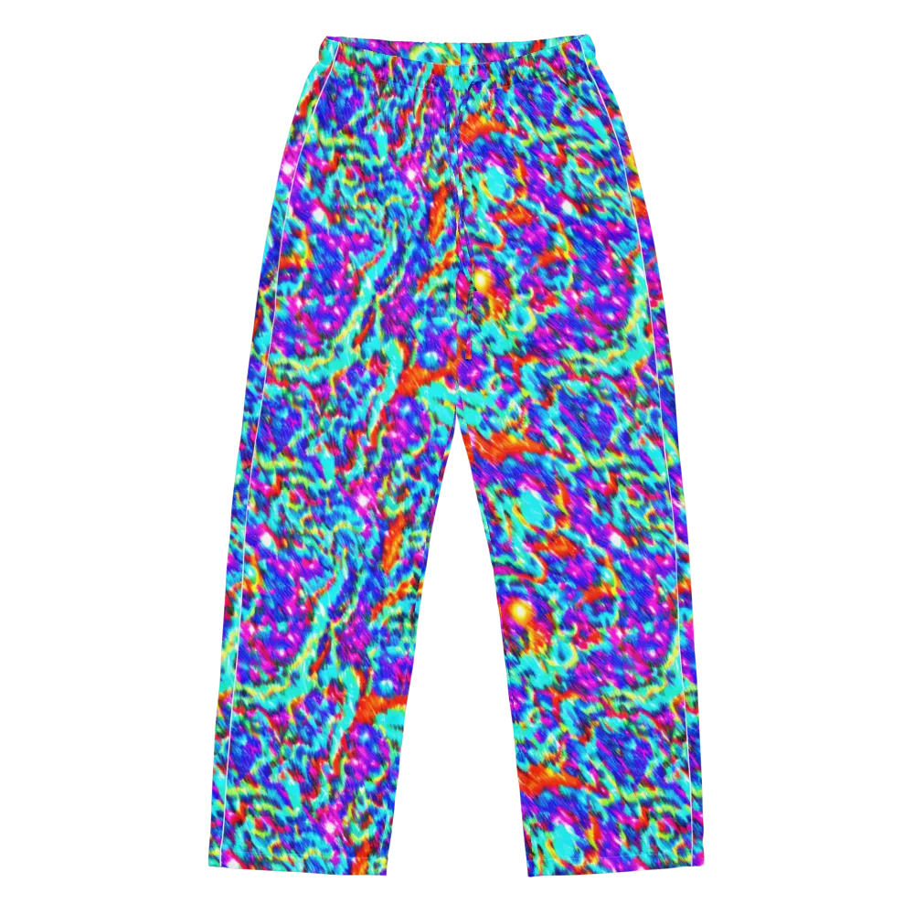 Laser Garden on Women's Pajama Pants — Front