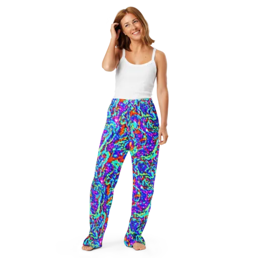 Laser Garden on a Women's Pajama Pants
