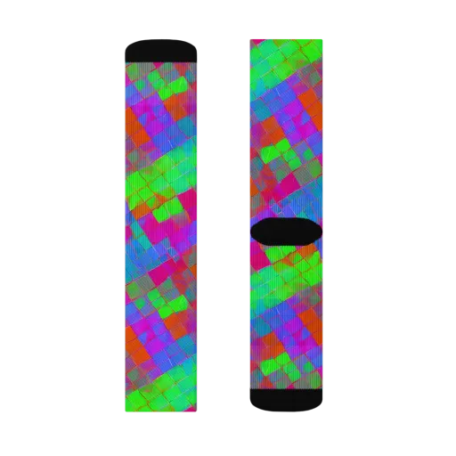 Chromatic Tapestry on a Socks