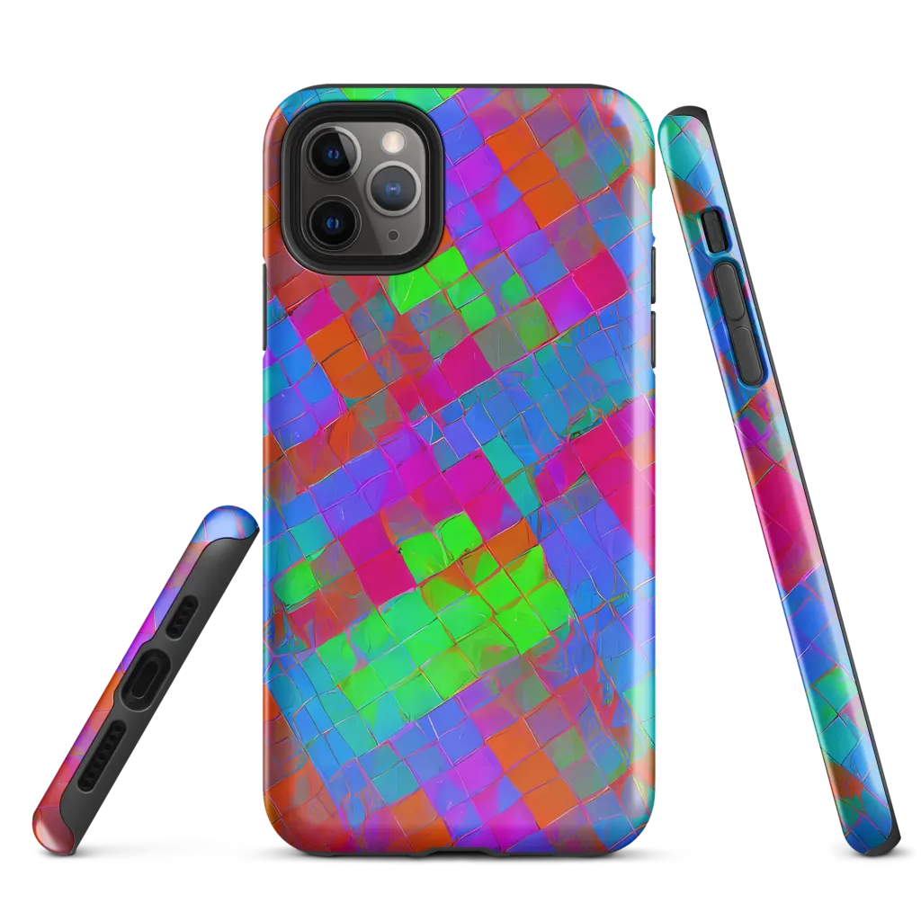 Chromatic Tapestry on Tough Case for iPhone® — Front