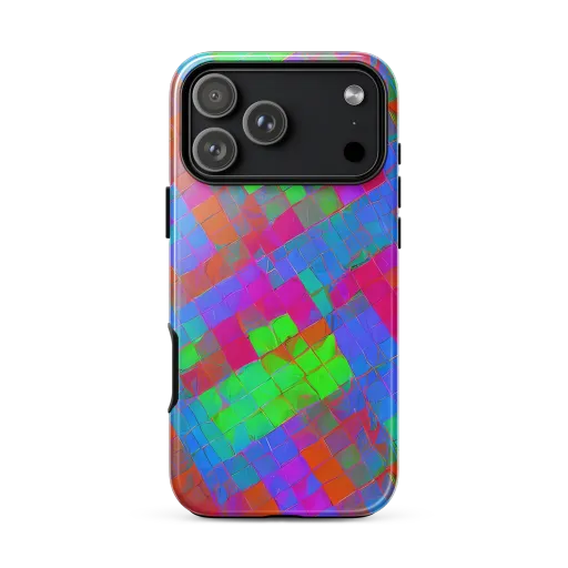 Chromatic Tapestry on a Tough Case for iPhone®
