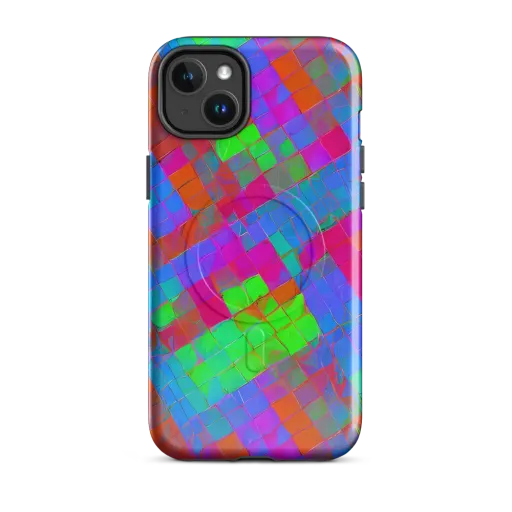 Chromatic Tapestry on a MagSafe Tough Case for iPhone®