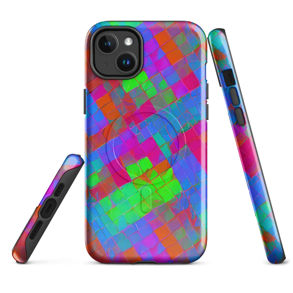 Chromatic Tapestry on MagSafe Tough Case for iPhone® — Front