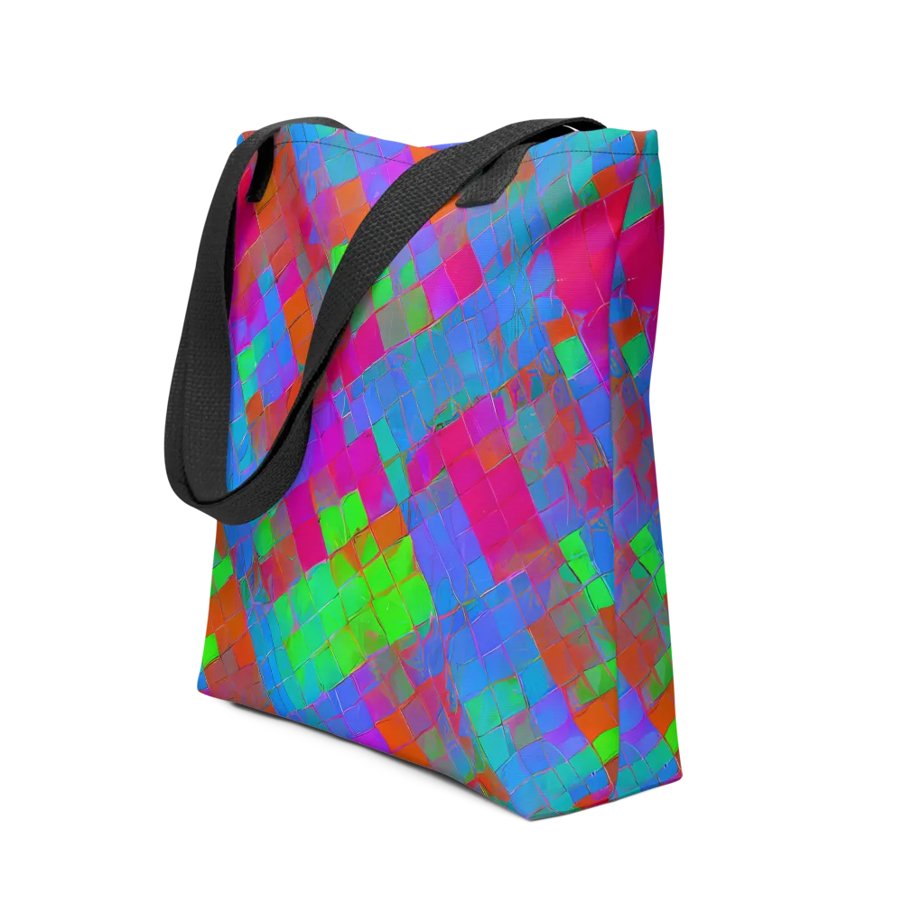Chromatic Tapestry on Tote Bag — Front