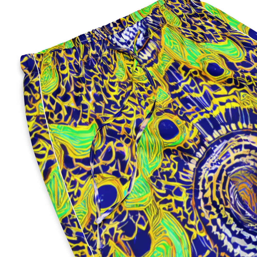Cobalt Plumage on Women's Pajama Pants — Product details