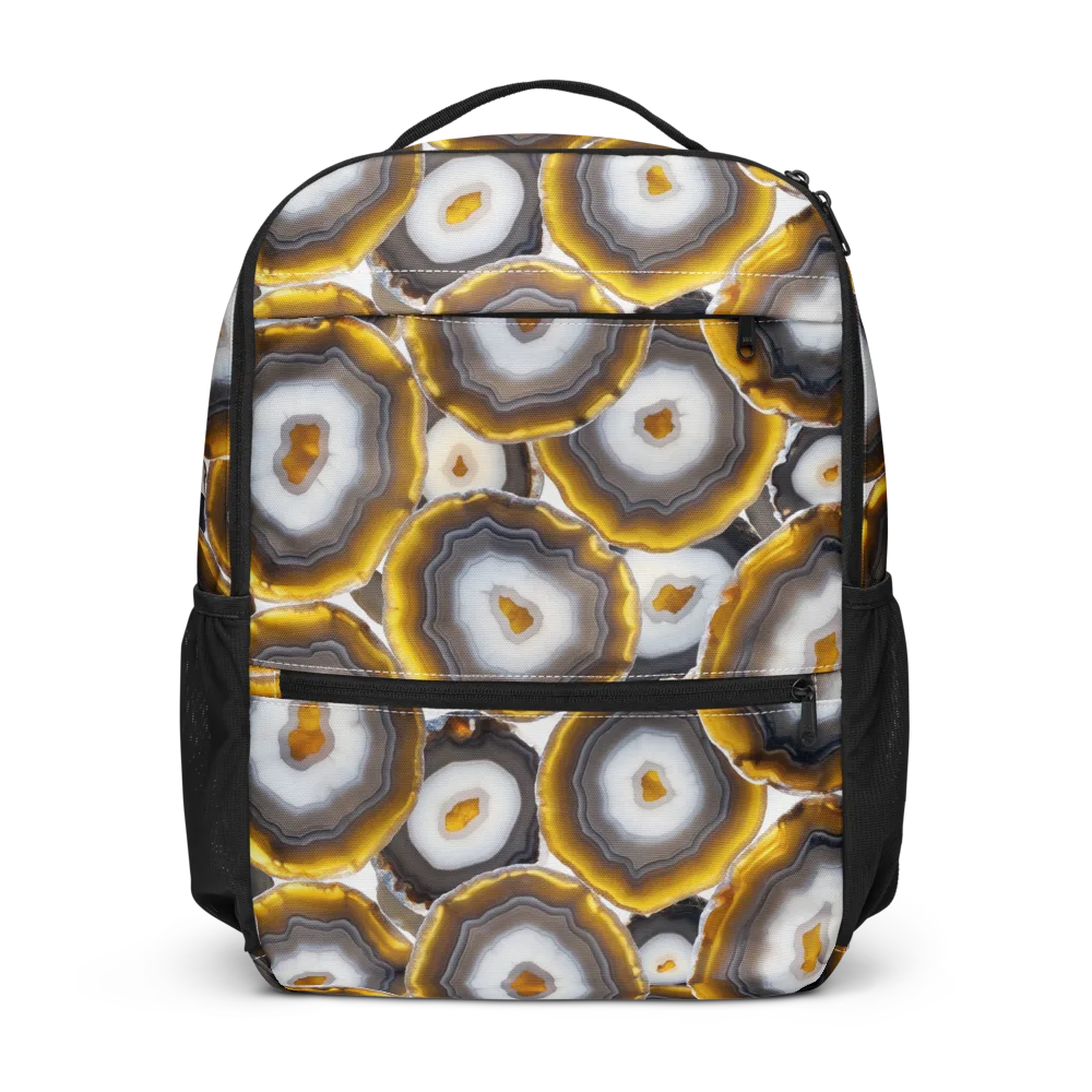 Sunlit Strata on Utility Backpack — Front