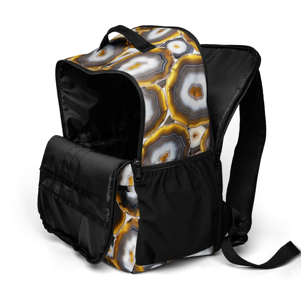 Sunlit Strata on Utility Backpack — Product details 2