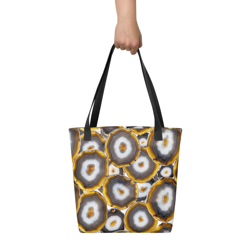 Sunlit Strata on Tote Bag — Front