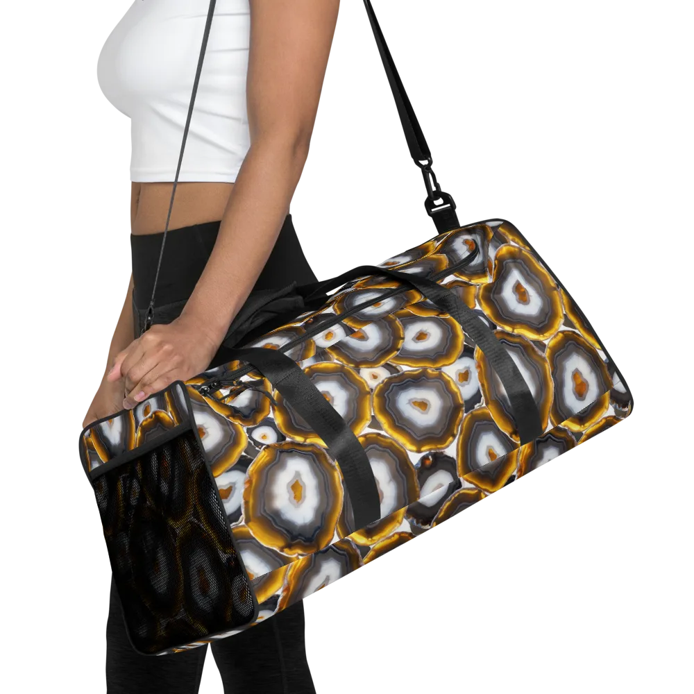 Sunlit Strata on Duffle Bag — Front