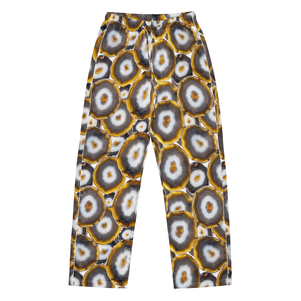 Sunlit Strata on Women's Pajama Pants — Front