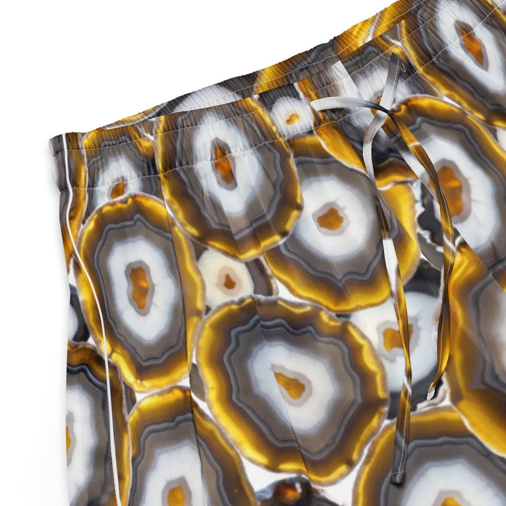 Sunlit Strata on Women's Pajama Shorts — Product details