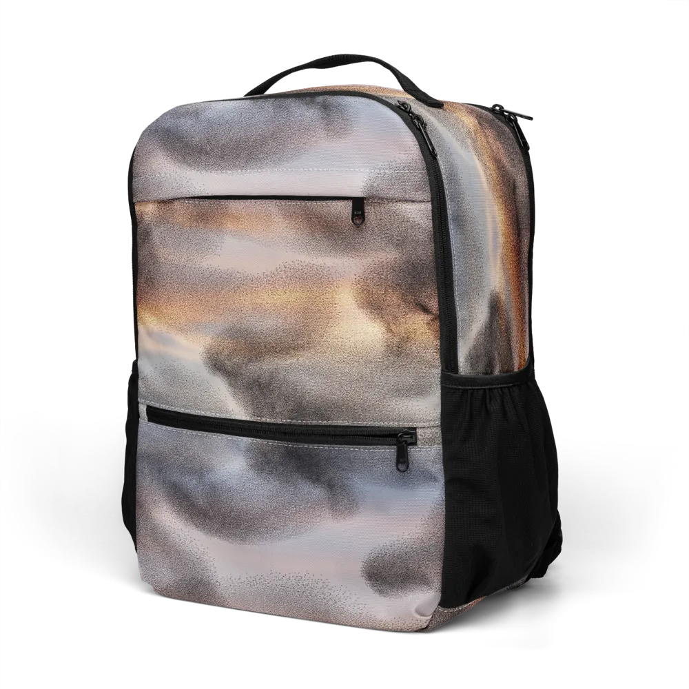 Embercloud Drift on Utility Backpack — Left Front