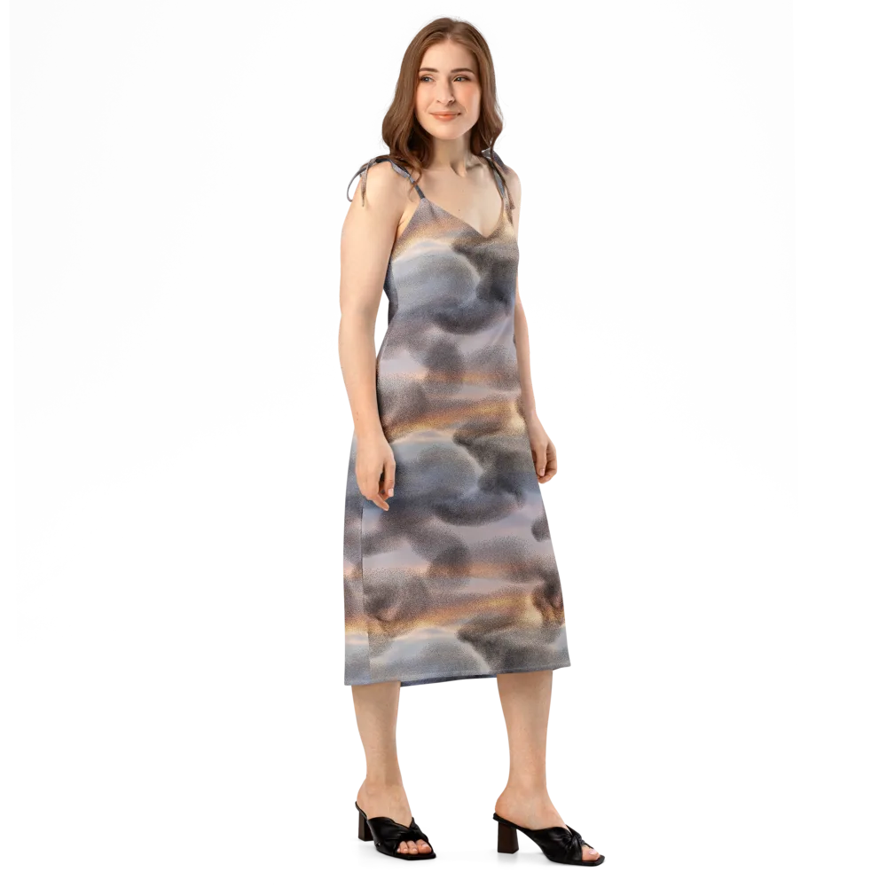 Embercloud Drift on Slip Dress — Right Front