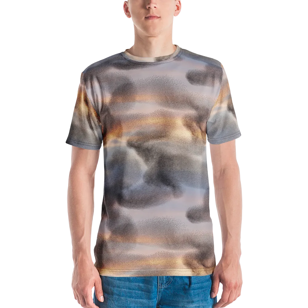 Embercloud Drift on Men's Crew Neck T-Shirt — Front