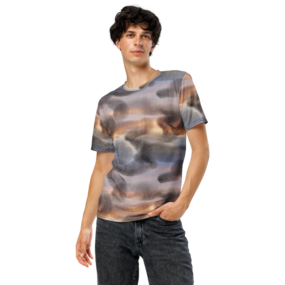 Embercloud Drift on Men's Crew Neck T-Shirt — Front