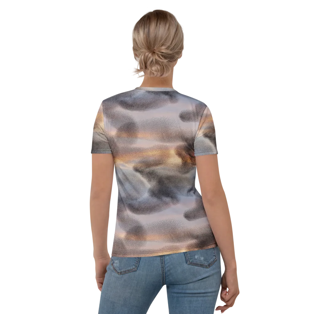 Embercloud Drift on Women's Crew Neck T-Shirt — Back