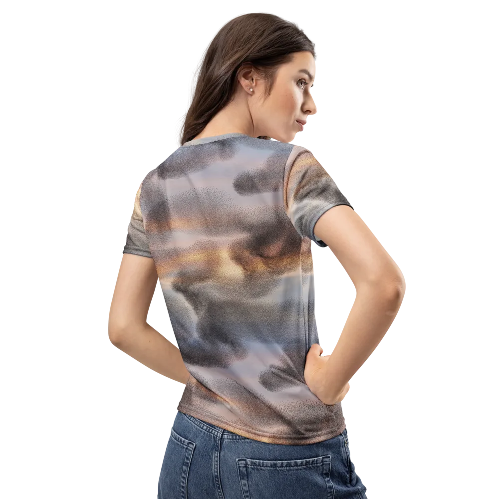 Embercloud Drift on Women's Crew Neck T-Shirt — Back