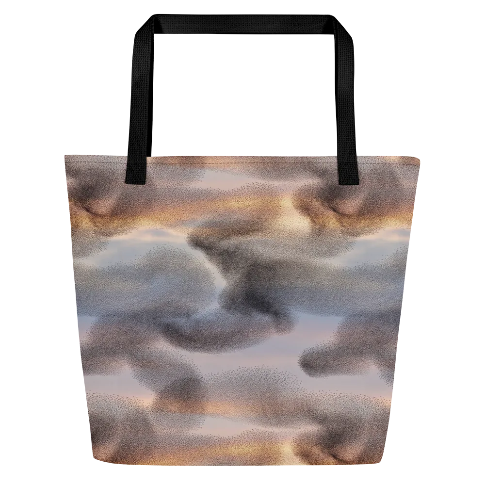 Embercloud Drift on Large Tote Bag W/ Pocket — Front