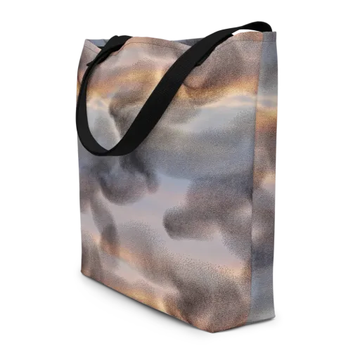 Embercloud Drift on a Large Tote Bag W/ Pocket