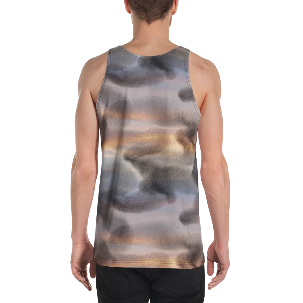 Embercloud Drift on Men's Tank Top — Back