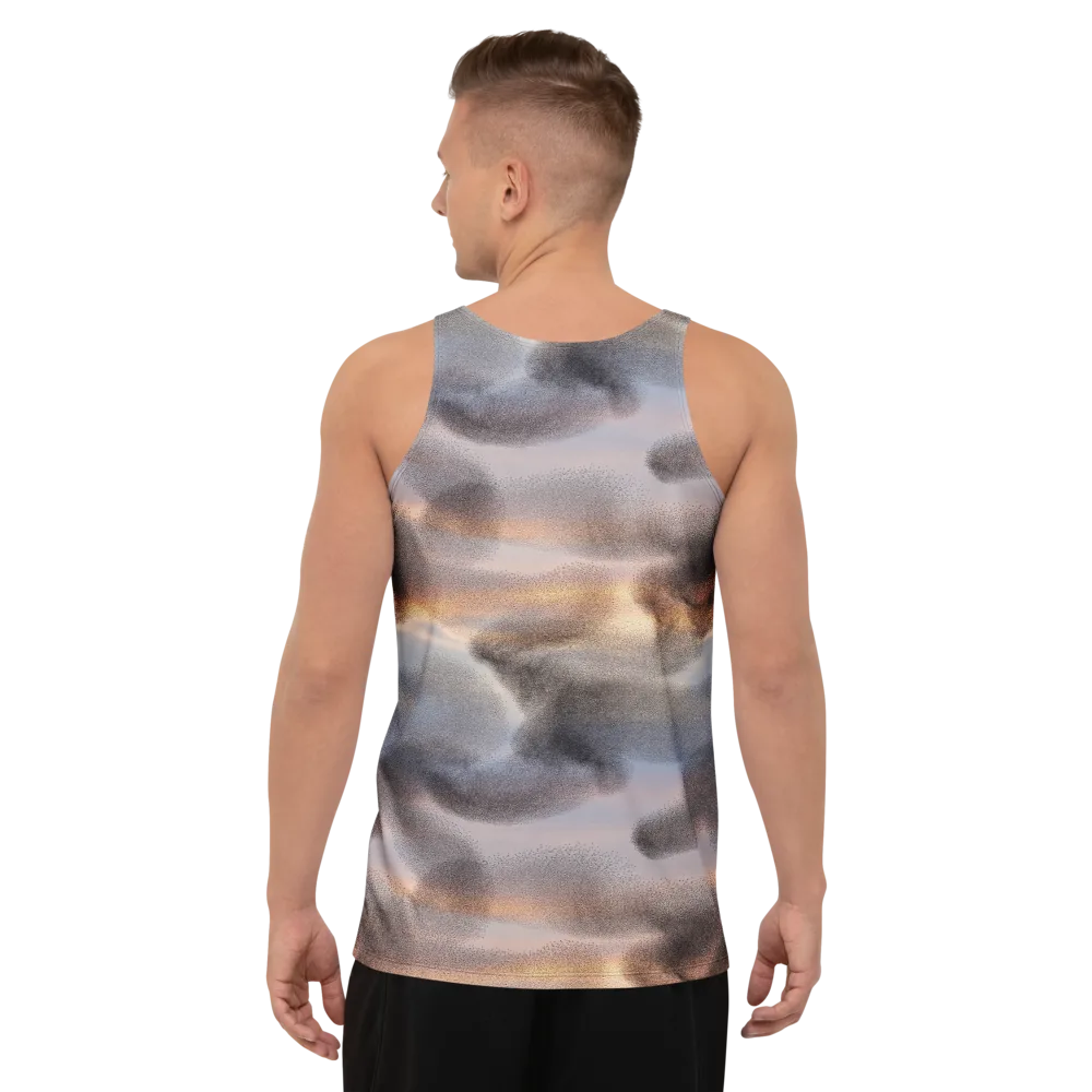 Embercloud Drift on Men's Tank Top — Back