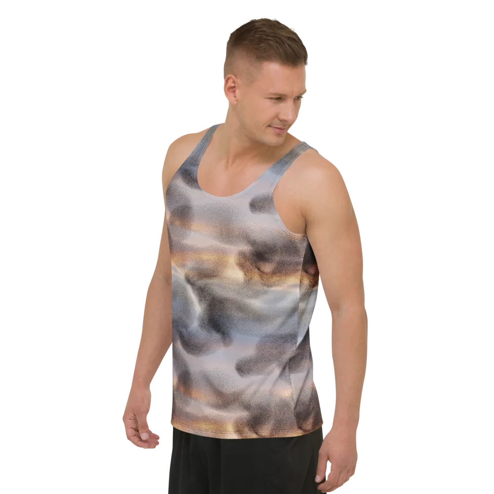 Embercloud Drift on Men's Tank Top — Left Front