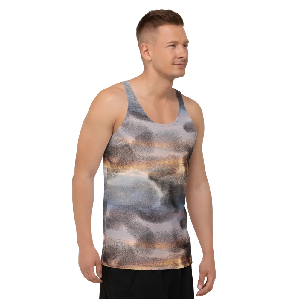 Embercloud Drift on Men's Tank Top — Right Front