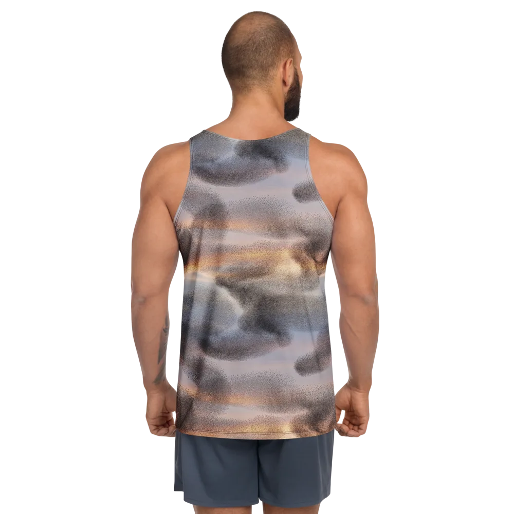 Embercloud Drift on Men's Tank Top — Back