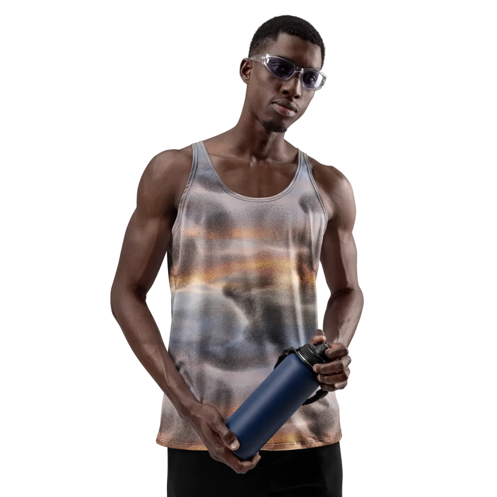 Embercloud Drift on Men's Tank Top — Front