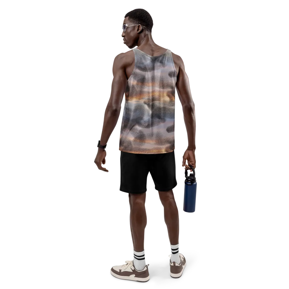 Embercloud Drift on Men's Tank Top — Back