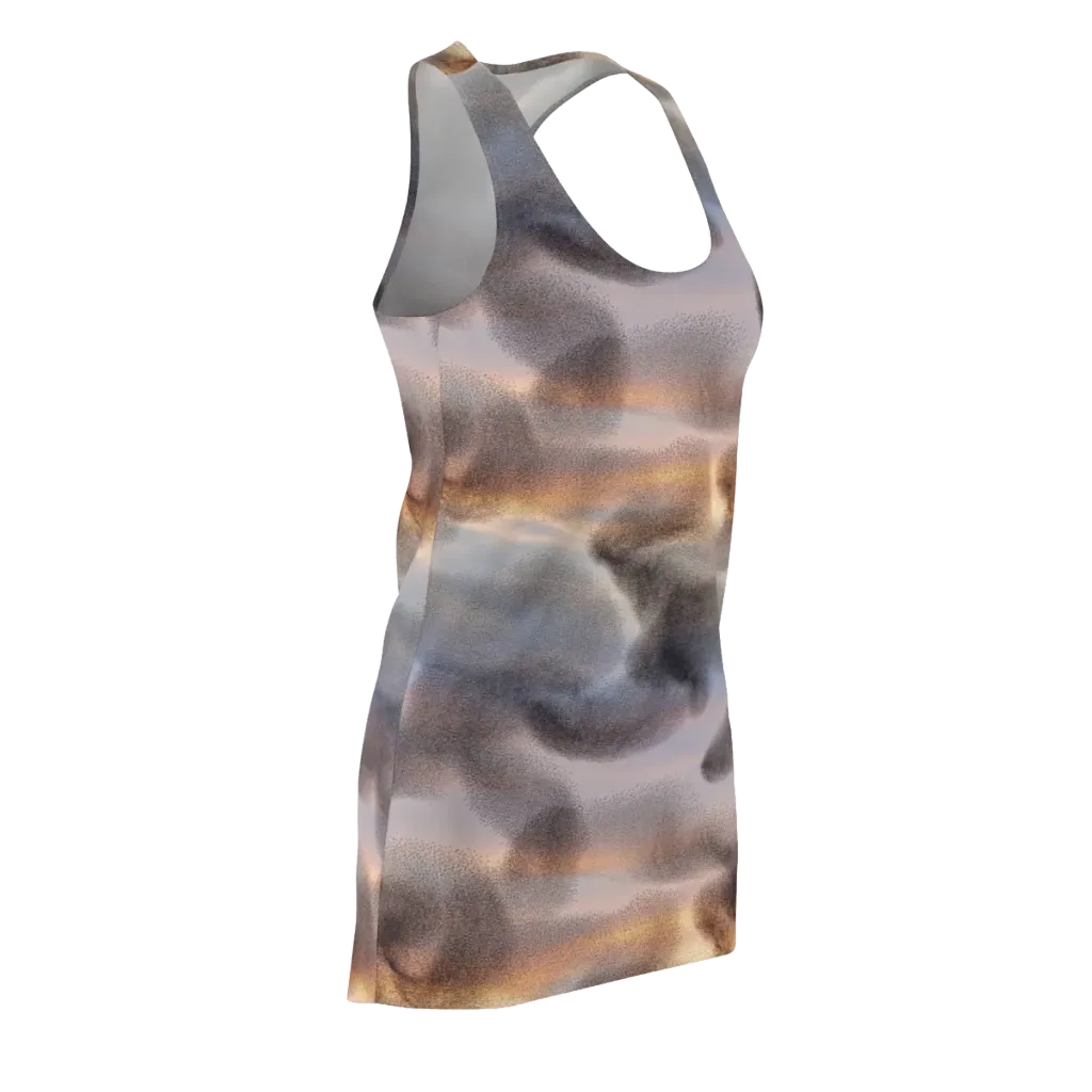 Embercloud Drift on Racerback Dress — Front Side