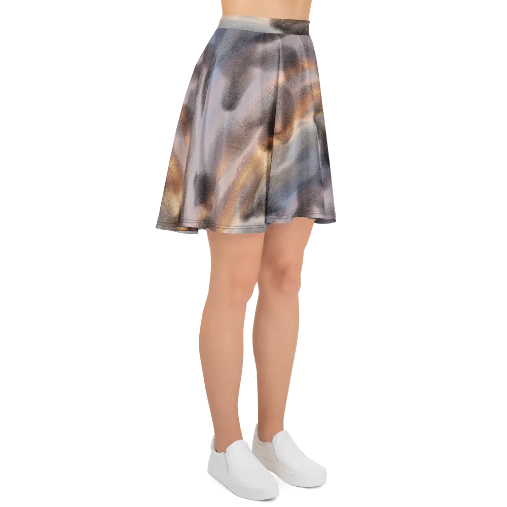 Embercloud Drift on Skater Skirt — Right